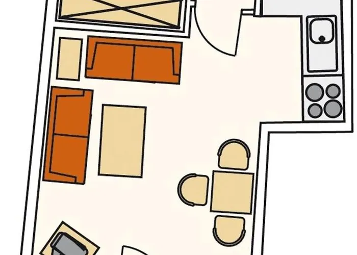 Strandidyll, 66 - Typ A1s Appartement